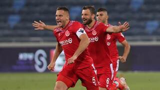 שחקני הפועל ת"א בטירוף