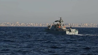  ספינת חיל הים בזמן מבצע "שומר החומות"