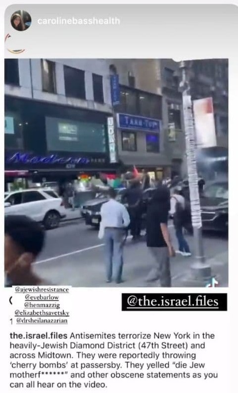 Anti-Semitic attack NYC IG