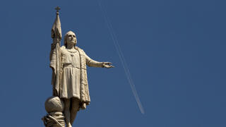 פסל כריסטופר קולומבוס מדריד