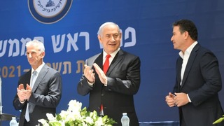 ראש הממשלה נתניהו הודיע בטקס על מינויו הקבוע של דוד (דדי) ברנע לראש המוסד הבא