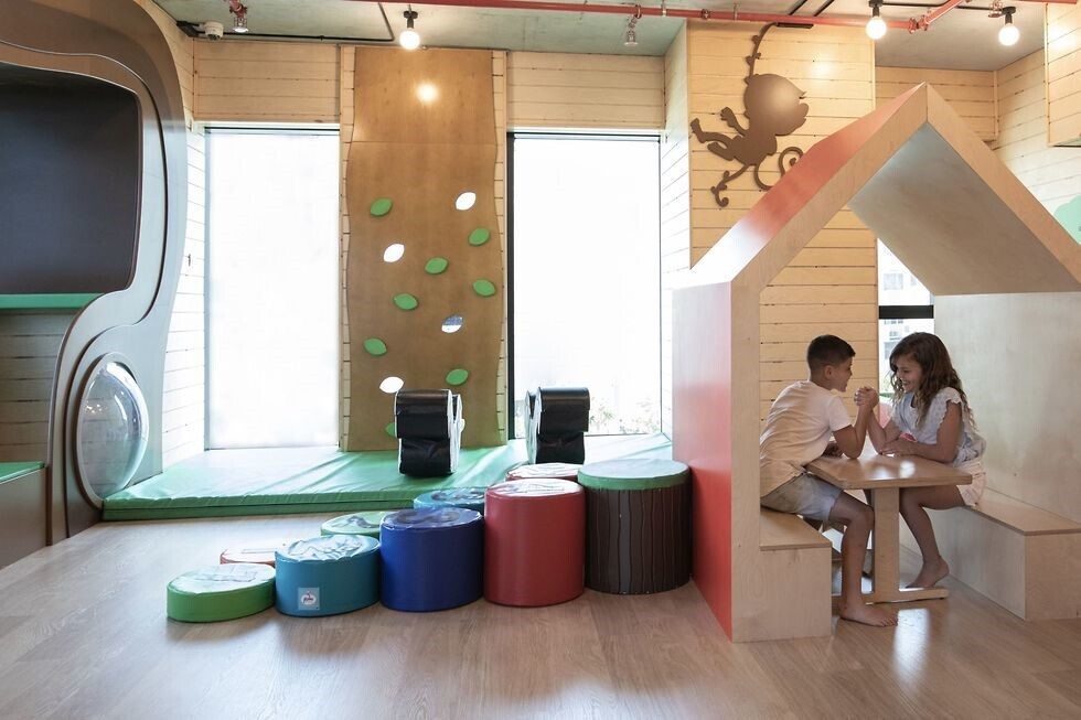 Gymboree facilities for Park Bavli’s young residents 