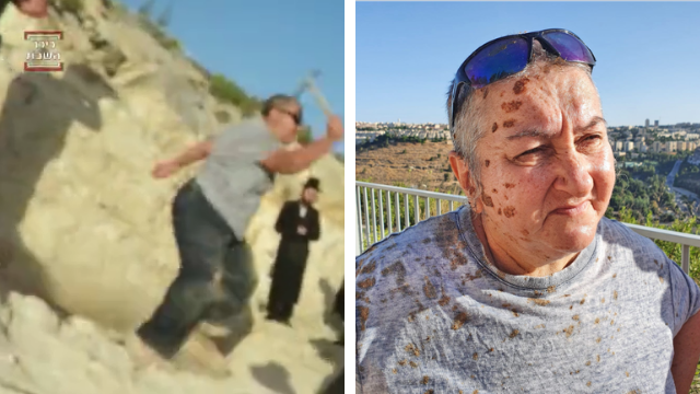 Ортодоксы бросали фекалии и попали археологу в лицо