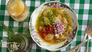  תפתיעו: מסבחה לימה עם שום ומרווה