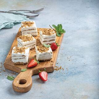 עוגת גבינה פירורים ללא סוכר