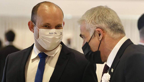 יאיר לפיד ונפתלי בנט