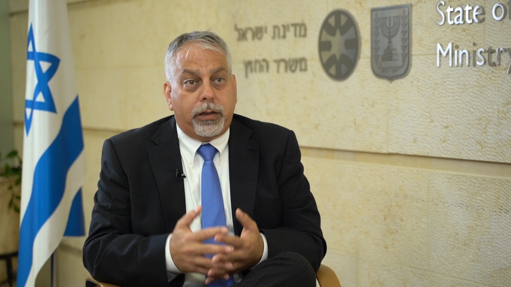 Foreign Ministry spokesman Lior Haiat 