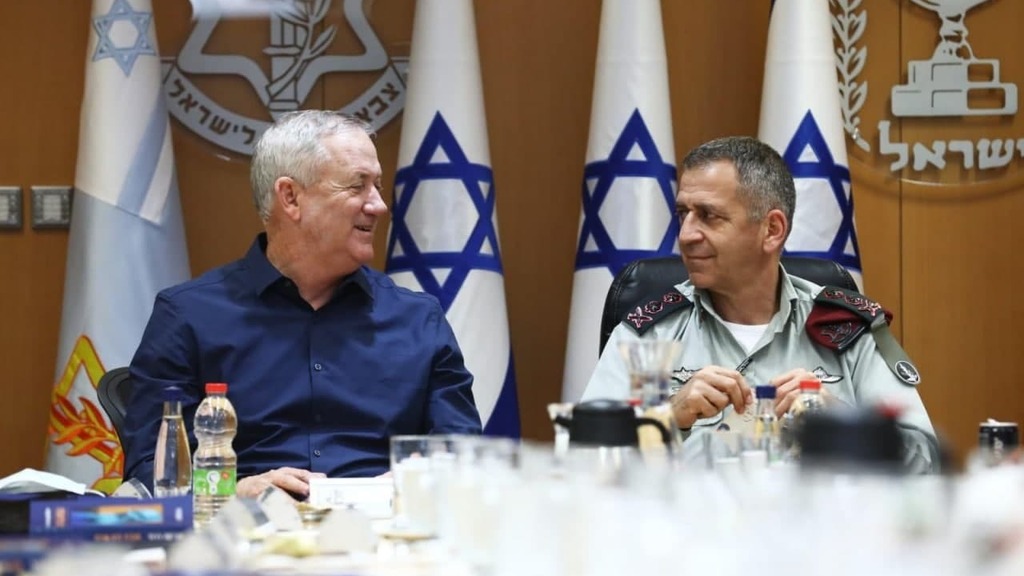 בני גנץ ואביב כוכבי בסיכום מבצע "שומר החומות"