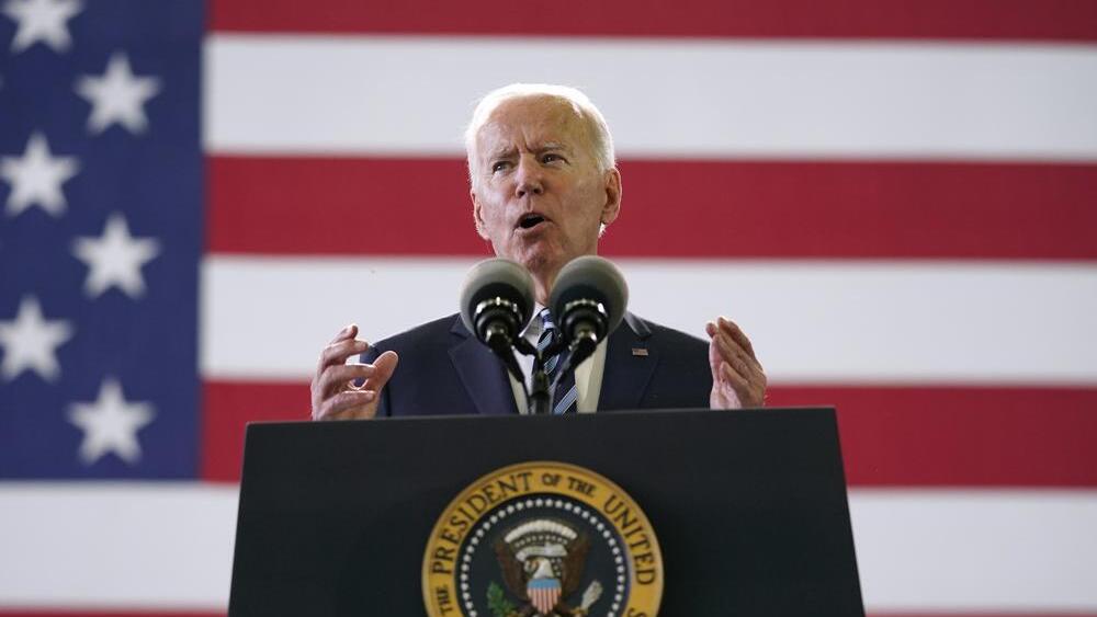 President Joe Biden (Photo: AP) President Joe Biden speaks to American service members at RAF Mildenhall in Suffolk, England