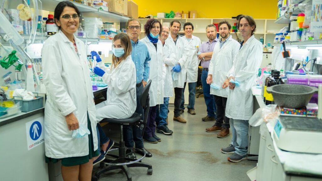 Researchers working on a Covid-19 vaccine at MigVax