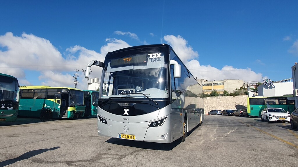   Автобус повышенной комфортности на рейсе в Эйлат 