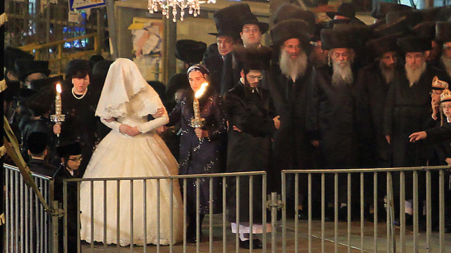 Illustrative: A Haredi wedding in Israel 