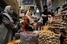 Woman shop in an Iranian market in 2020  