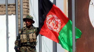 חייל אפגני בבסיס שפינו האיטלקים
