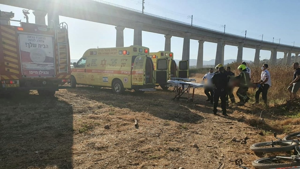 שני פצועים בהתרסקות מצנח רחיפה סמוך לקיבוץ שעלבים
