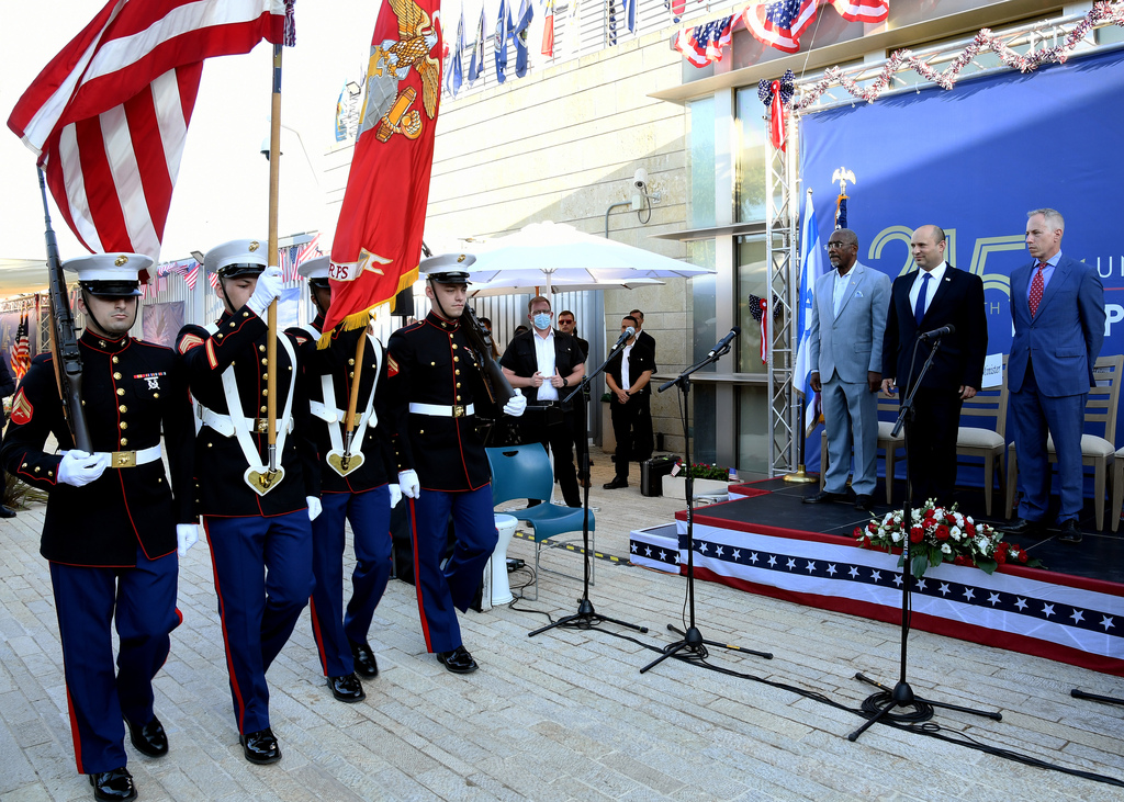  שגרירות ארה"ב ירושלים חוגגת יום עצמאות 245 של ארצות הברית
