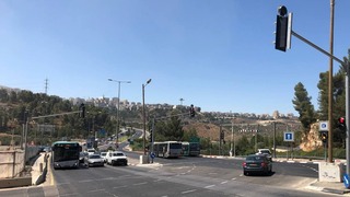 צומת גולדה מאיר - יגאל ידין בירושלים