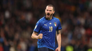 בונוצ'י חוגג אחרי שכבש בפנדלים