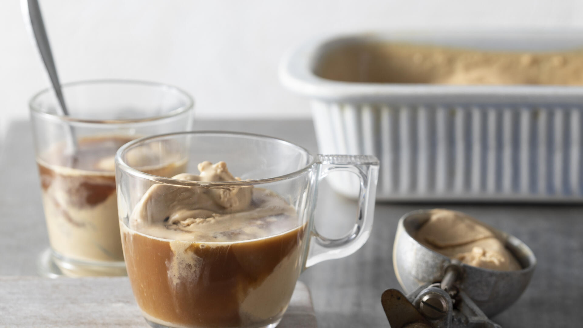 גלידת קפה מהירת הכנה