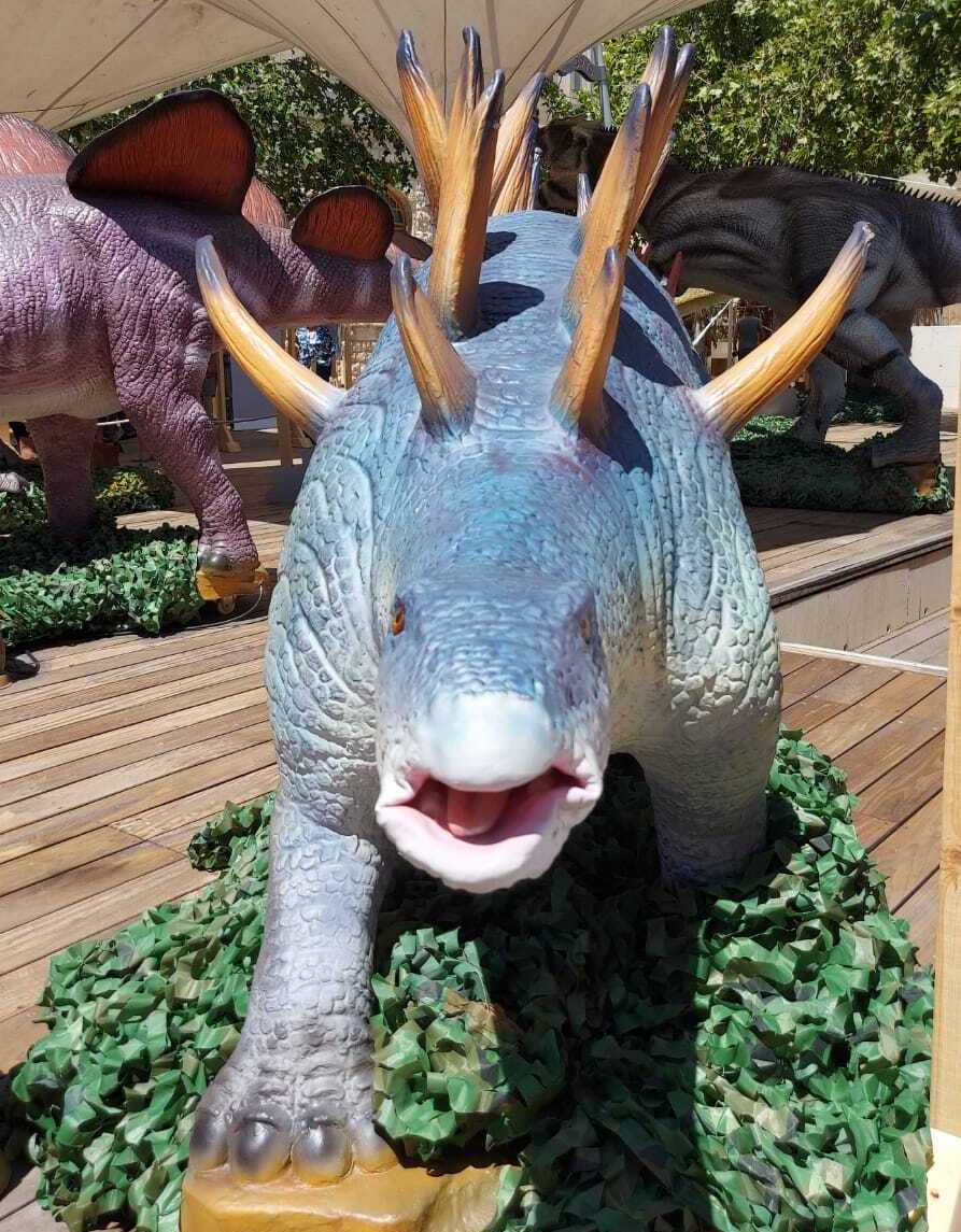 Выставка динозавров в "Мадатеке" (Фото: Анастасия Тадсон) Выставка динозавров в "Мадатеке"