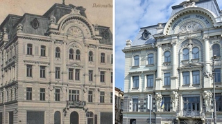 המבנה נותר כשהיה: "הבית היהודי" בצ'רנוביץ', אוקראינה אז והיום