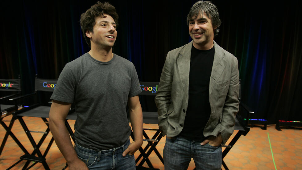Основатели Google Сергей Брин и Ларри Пейдж 