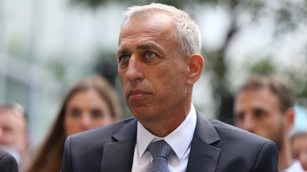 Health Ministry Director General Prof. Nachman Ash (Photo: Amit Shaabi) פרופ' חזי לוי ופרופ' נחמן אש בטקס חילופי מנכ"ל משרד הבריאות