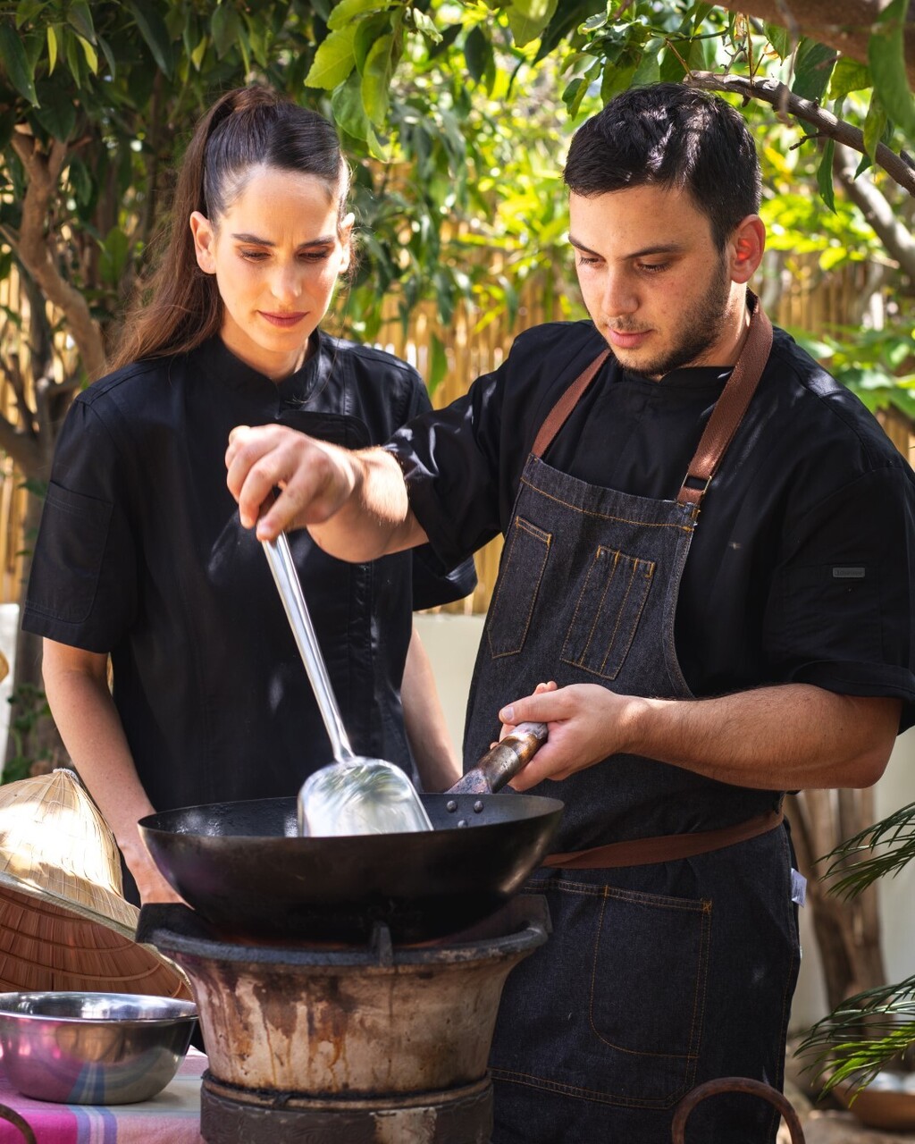 Chefs Nadav and Daniel  