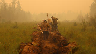 שריפה שריפות יער מחוז יקוטיה סיביר רוסיה