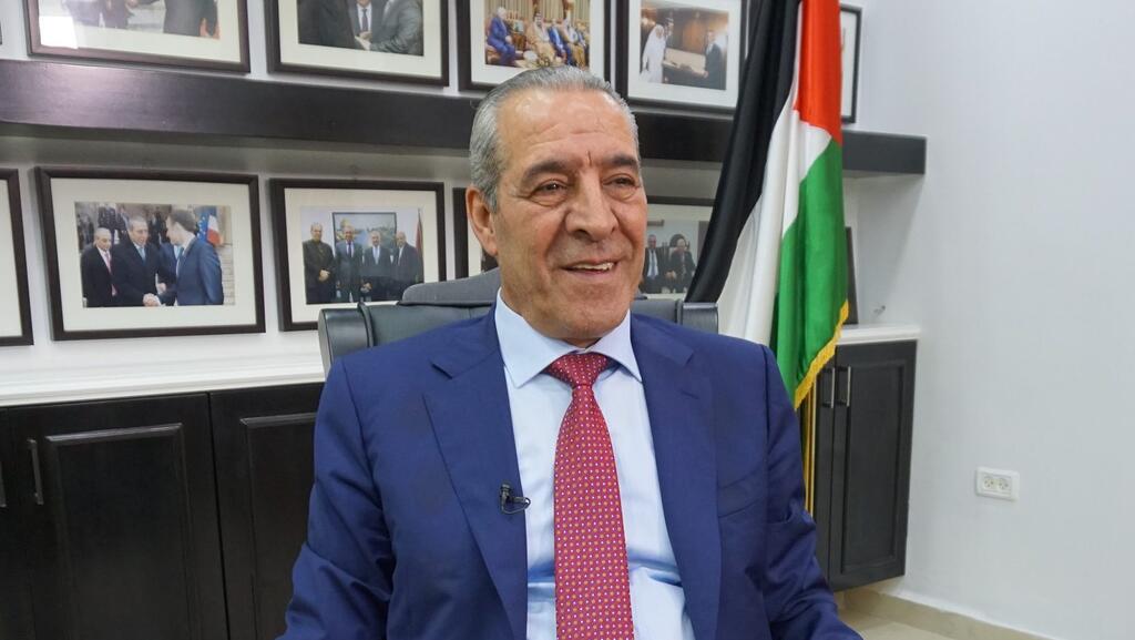 Palestinian Authority Civil Affairs Minister Hussein Al-Sheikh in his office in Ramallah (Photo: The Media Line) Palestinian Authority Civil Affairs Minister Hussein Al-Sheikh in his office in Ramallah