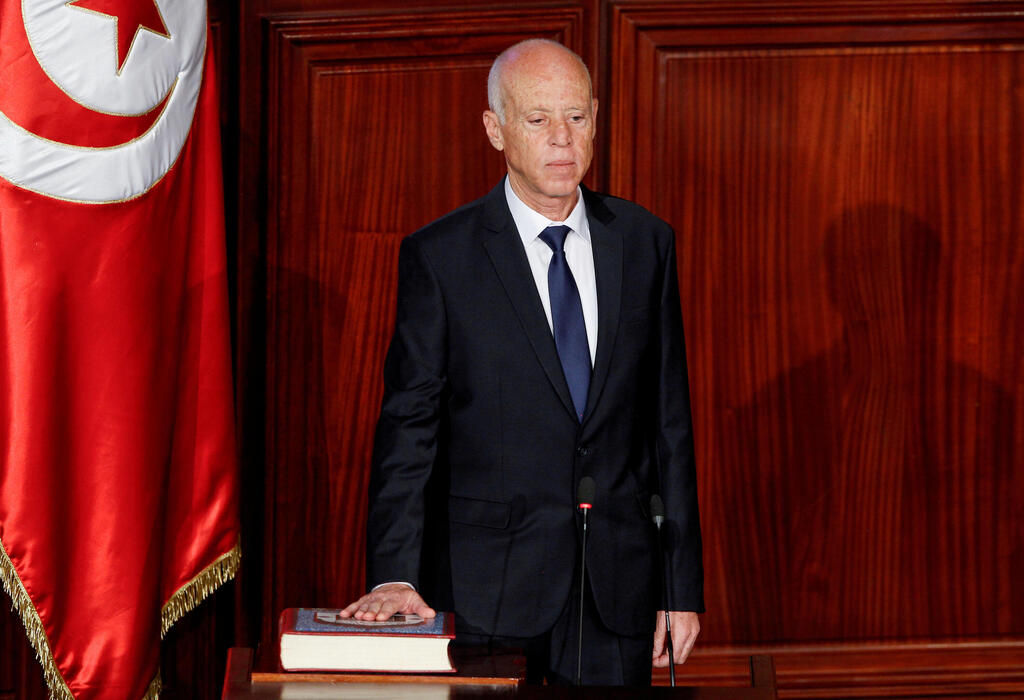 Tunisia's President Kais Saied 