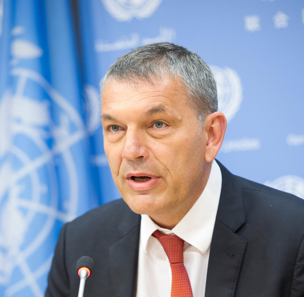 UNRWA chief Phillipe Lazzarini 