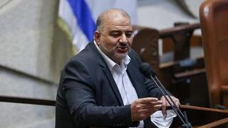 מנסור עבאס  במליאת הכנסת