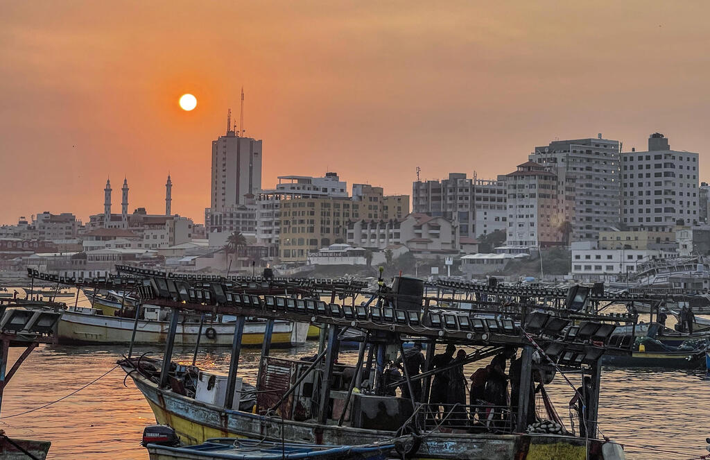 Gaza City's sea port 