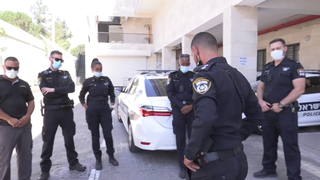 מעקב המשטרה אחרי מבודדי קורונה באריאל