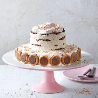 עוגת קומות ליומולדת, גרסת הביסקוויטים 