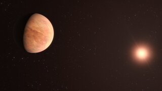 השמש ואחד מכוכבי הלכת שלה ב- L 89-59