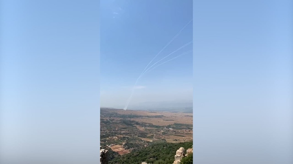  שיגורים מדרום לבנון