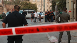 זירת הרצח של חוסאם מוסראתי בלוד