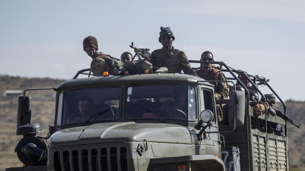 אתיופיה צבא אתיופיה מצפון ל תיגראי