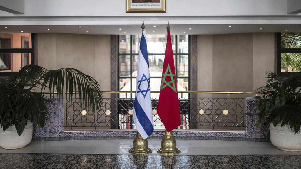 שר החוץ יאיר לפיד נפגש ברבאט עם שר החוץ של מרוקו, נאסר בוריטה