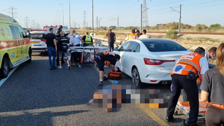 תאונת דרכים בכביש 4