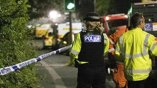 זירת ירי רצח ב פלימות' בריטניה