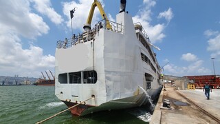 ליקויים באונייה המעבירה משלוחים חיים שהגיעה מרומניה לנמל חיפה