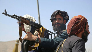 אפגניסטן לוחמי טליבאן ב קאבול