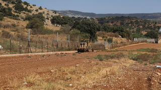 גבול לבנון ליד הר דב