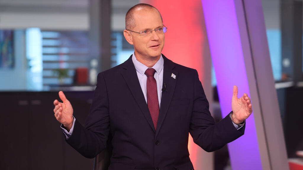 Одед Форер (Фото: Ярив Кац) עודד פורר בריאיון לאולפן ynet