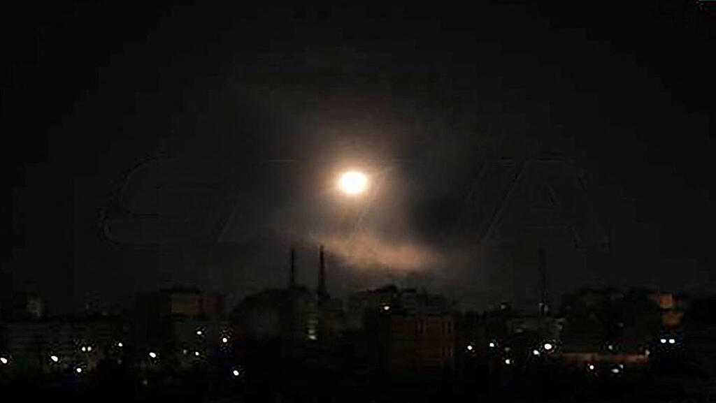 תקיפה בסוריה סוריה דמשק