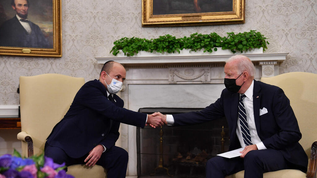 ראש הממשלה נפתלי בנט נפגש עם נשיא ארה"ב ג'ו ביידן