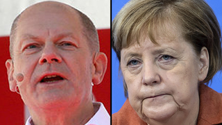 קנצלרית גרמניה אנגלה מרקל אולף שולץ בחירות מועמד לתפקיד ה קנצלר